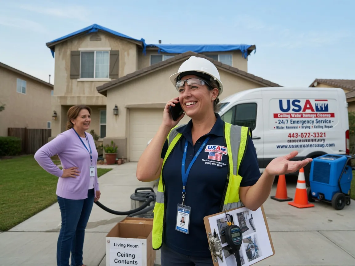 Ceiling Water Damage Restoration Big Pool, MD FAQs